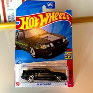 Hot Wheels 84’Mustang SVO Black